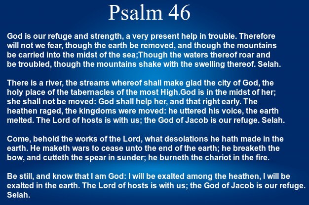 PSALM 46 BLU